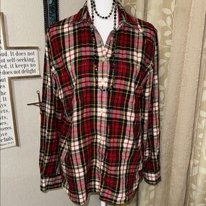 Ralph Lauren Multicolor Plaid Button Down Shirt